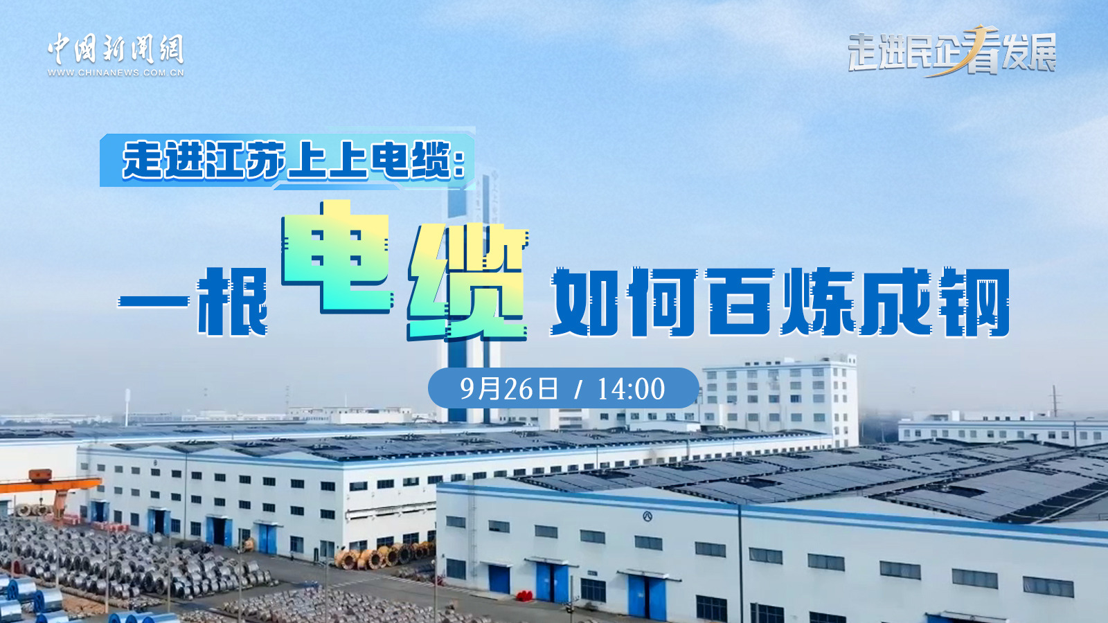 中新网 | 《走进民企看生长》栏目走进pg电子探访电缆怎样“百炼成钢”